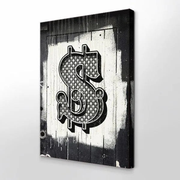Dollar Sign canvas 13