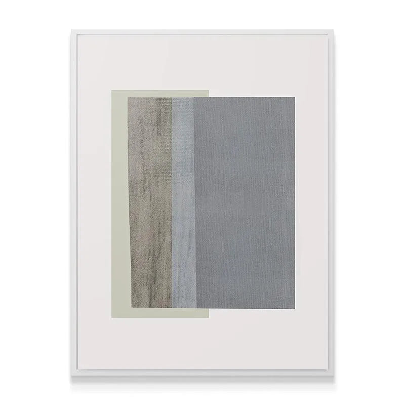 Full frontal view of the Field Blue print showcasing the wide white border and composition.