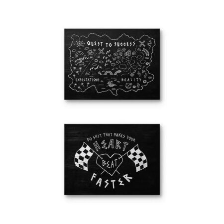 Full overview of the two-piece For Those Who Sin - Thrills Set against a stark white background for visualization.
