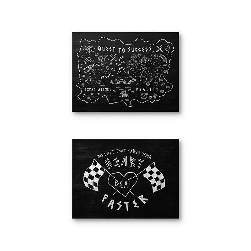 Full overview of the two-piece For Those Who Sin - Thrills Set against a stark white background for visualization.