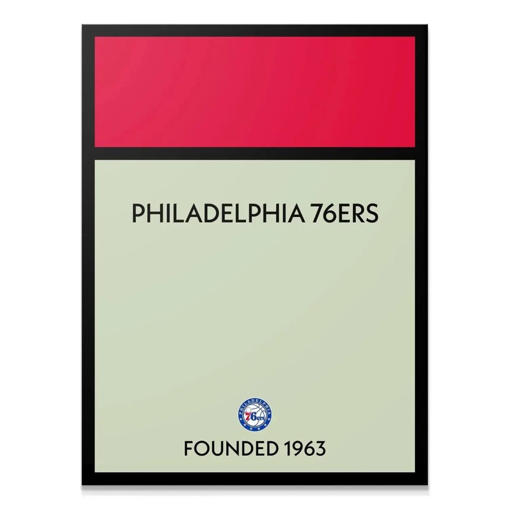 Game Board - 76ers
