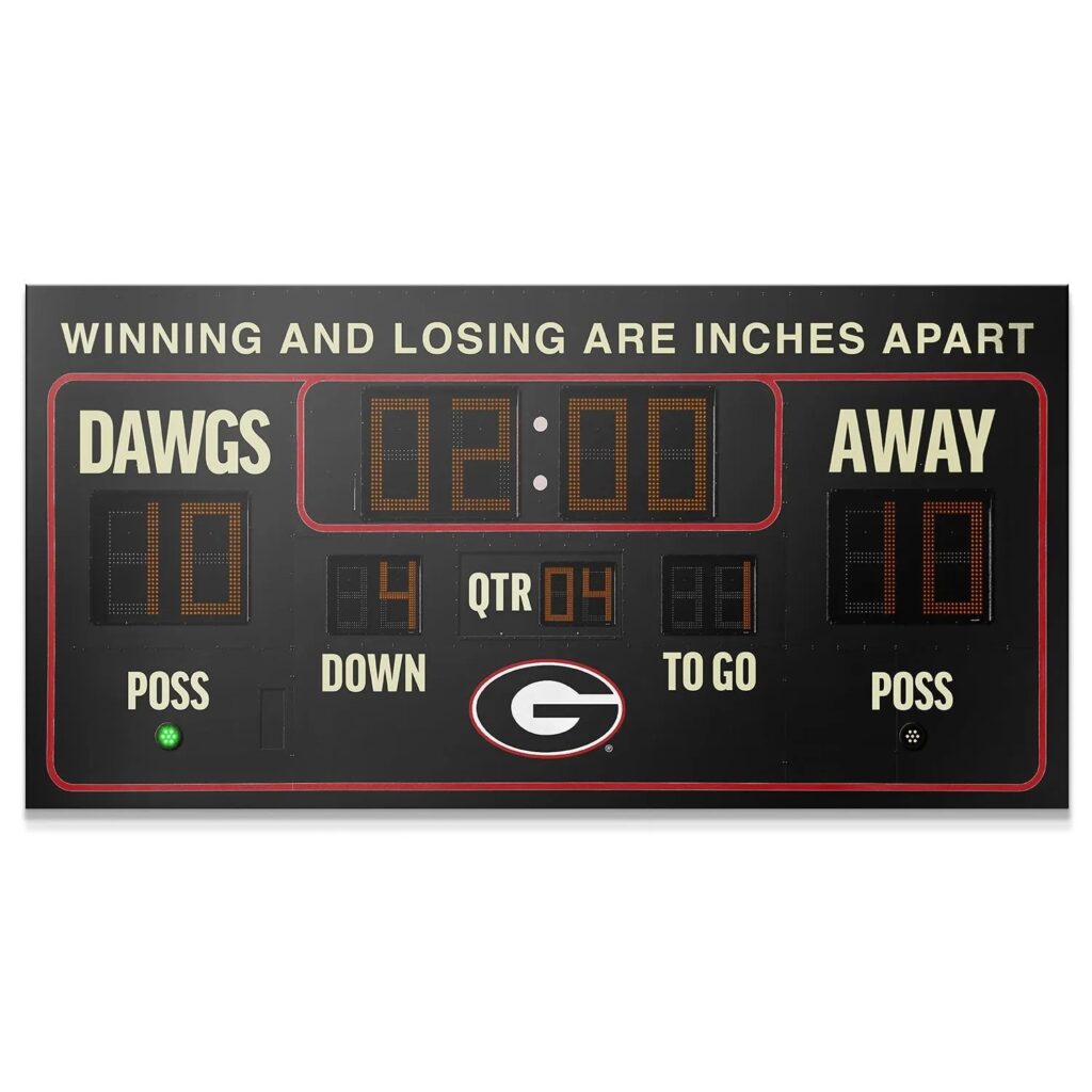 Georgia - Scoreboard