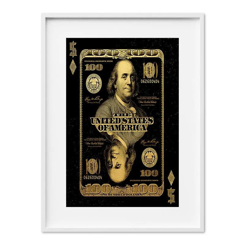Conceptual view of the luxury financial theme embodied by the striking mirrored GOLD CARD design.