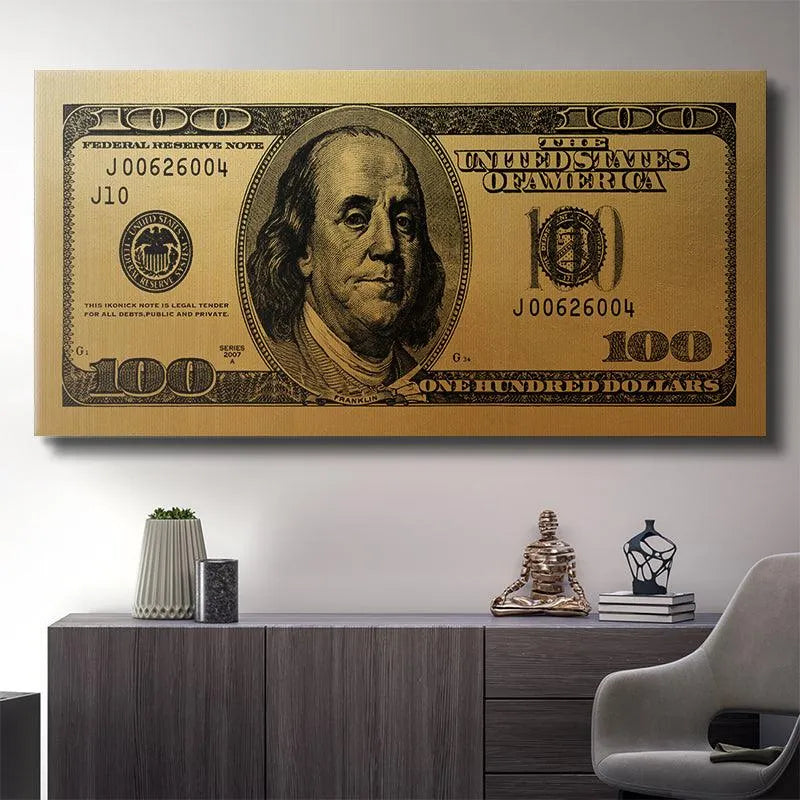 Corner perspective showing the crisp borders and unique serial number of the Gold Standard (Fort Knox Edition).