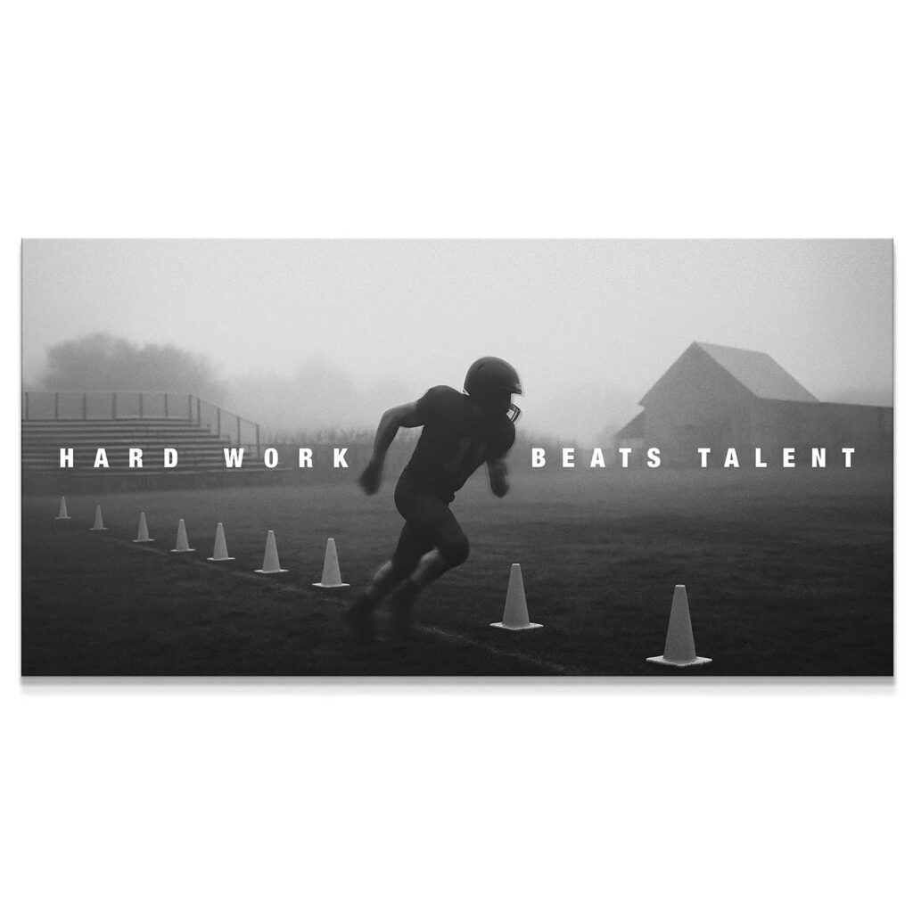 Hard Work Beats Talent