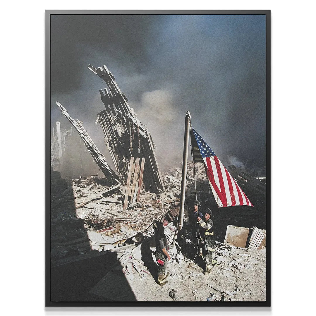 Close-up detail shot showing the focused effort and determination of the firefighter Heroes.
