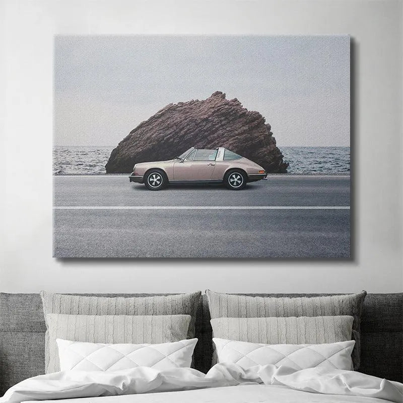 The lifestyle depiction of freedom and isolation portrayed in the evocative artwork "Hide and Go Seek."