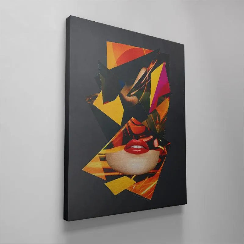 Artwork 'I Can Hear Your Tears' captured from a slightly low angle emphasizing its dynamic composition.