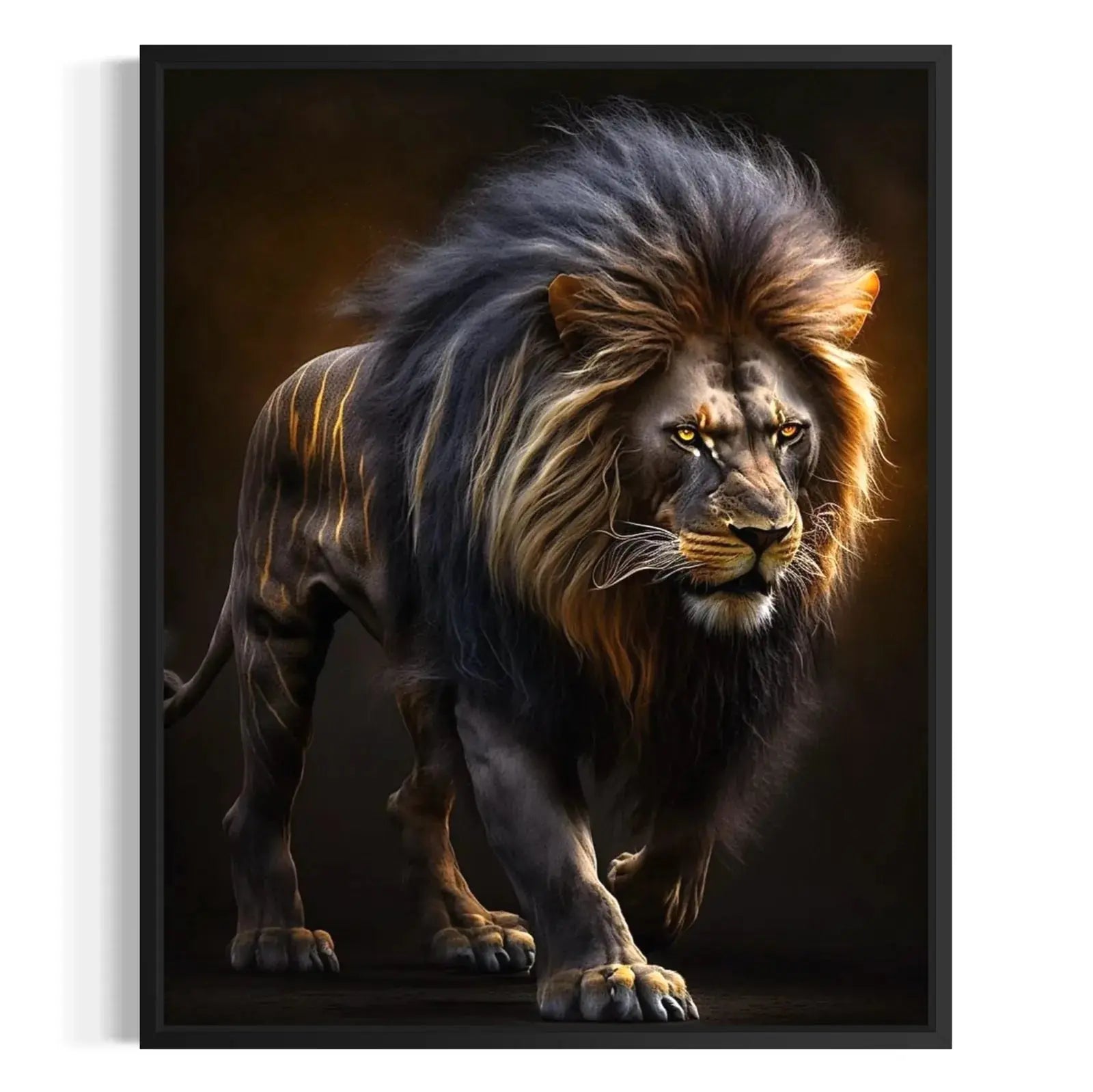 Fierce Lion Wall Art