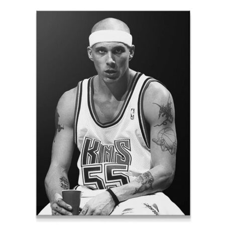 Close-up portrait of Jason Williams - #2 showing intense facial expression and white headband.