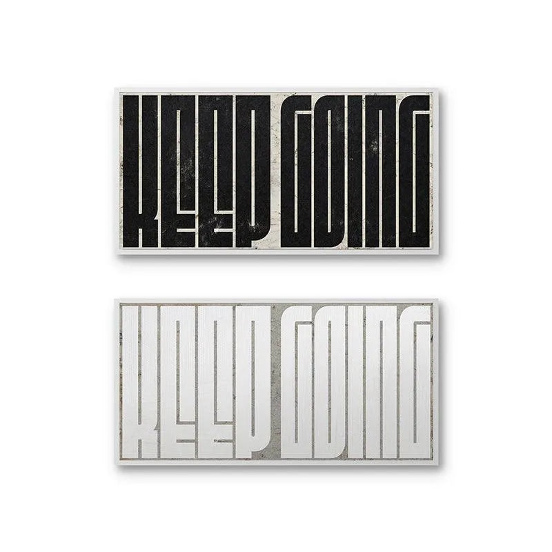 Detailed corner shot highlighting the segment lines in the white version of the Keep Going Maze Set.