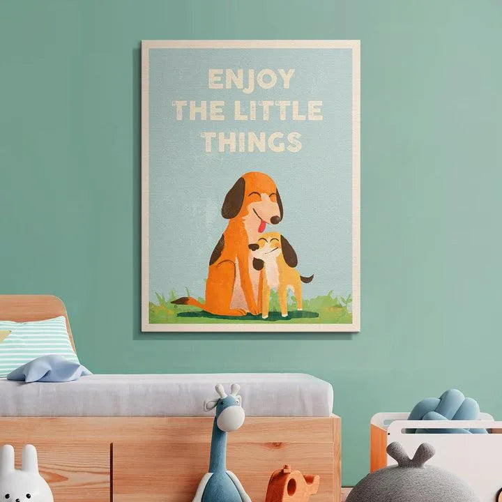 Kids Enjoy The Little Things canvas 11
