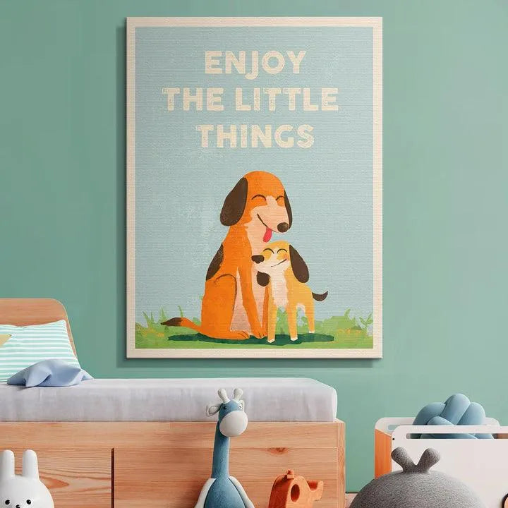 Kids Enjoy The Little Things canvas 12