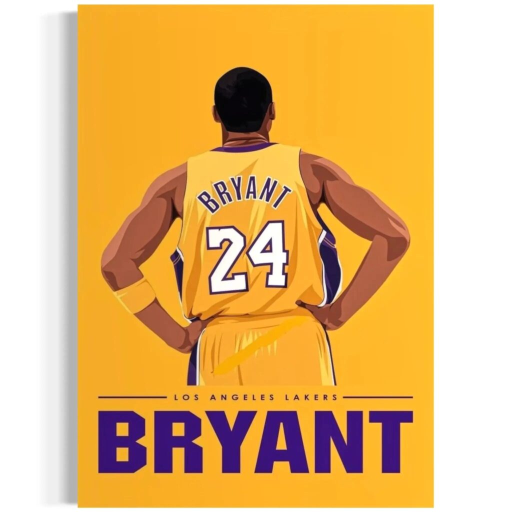 Kobe Bryant Poster – Lakers Wall Art #24