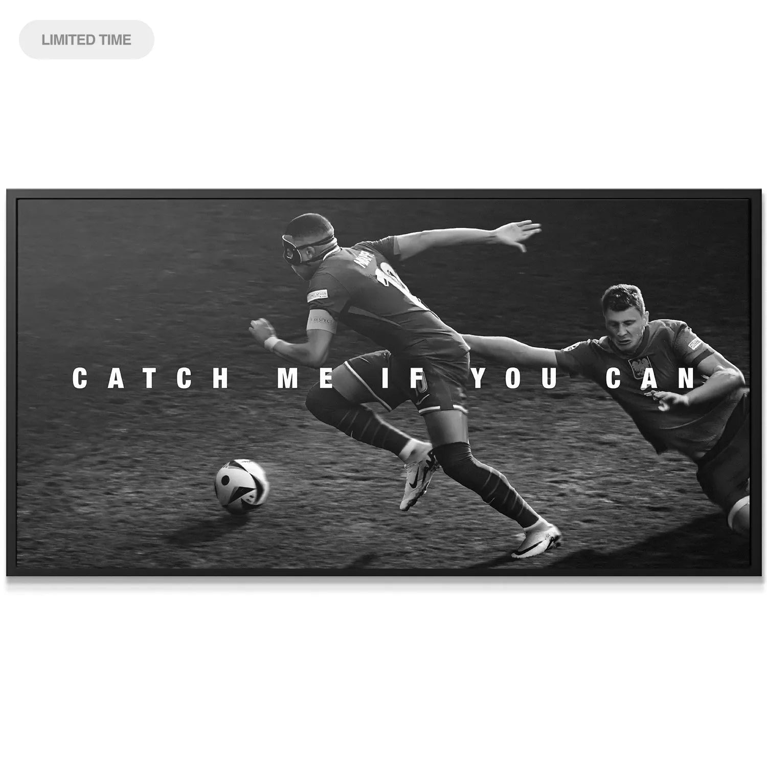 High-speed motion blur texture emphasizing the acceleration captured in Kylian Mbappe - Catch Me If You Can.