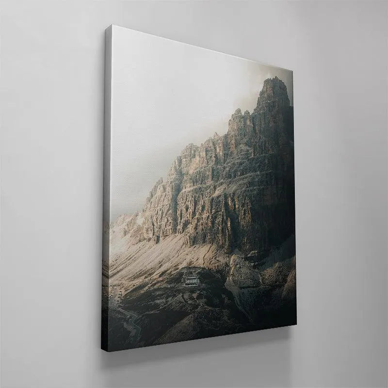 High-contrast fine art print emphasizing shadows and highlights of 'Last Light'.