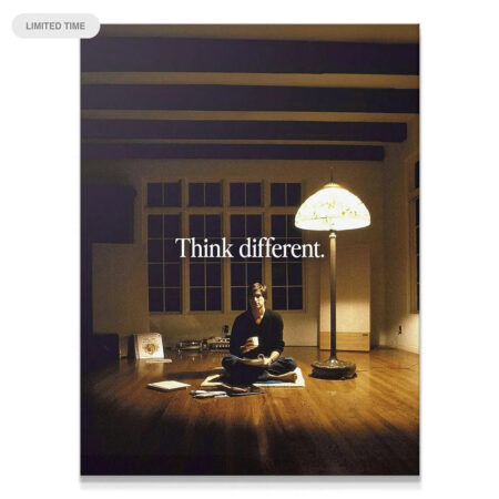 Full scene of the iconic figure meditating under a lamp, highlighting the reflective Late Night mood.