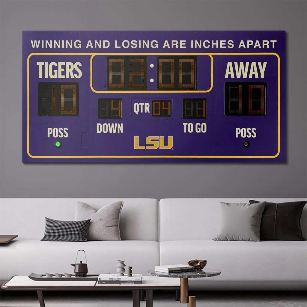 LSU - Scoreboard