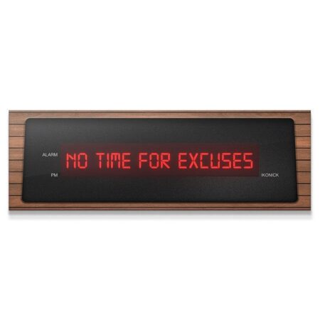 No Time For Excuses (Wood)