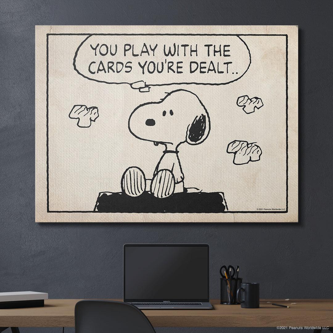 Peanuts - Cards You're Dealt - Sketch - Image 5