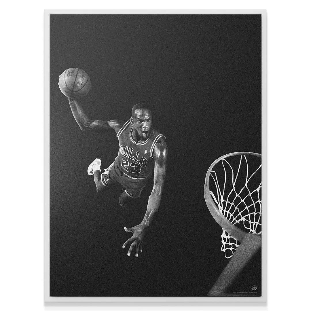 Michael Jordan - The Void - Premium NBA Basketball Canvas Wall Art by MasterPeaceWall