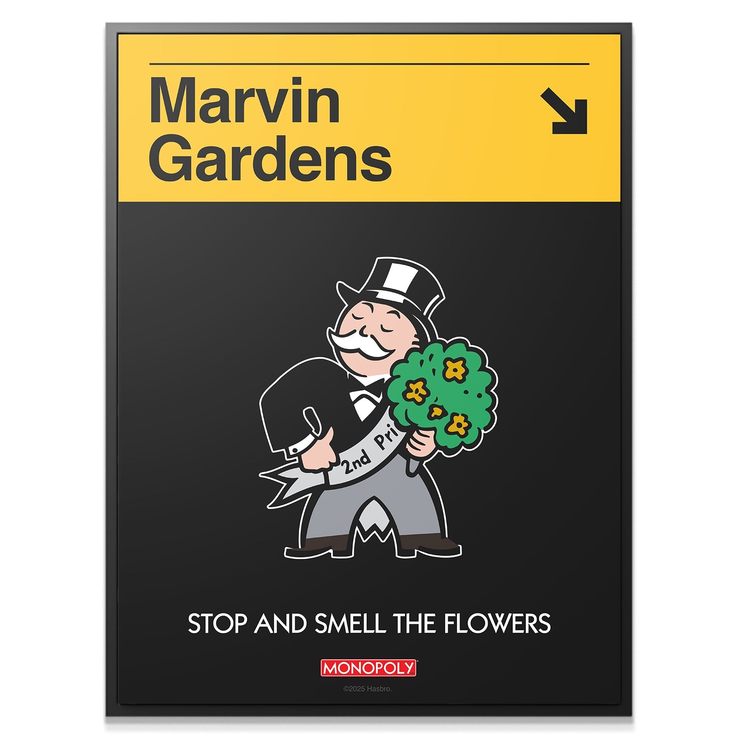 Monopoly - Marvins Gardens Sign - Image 2