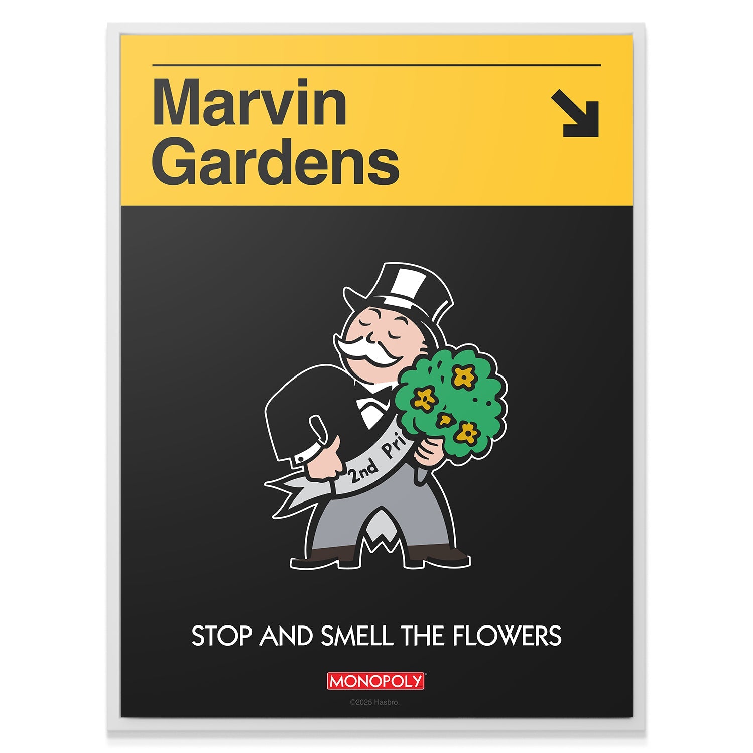 Monopoly - Marvins Gardens Sign - Image 3