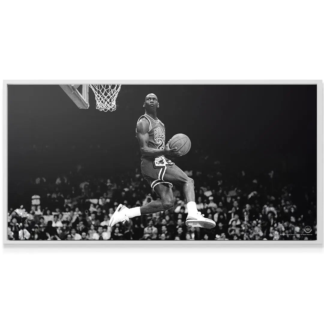 Michael Jordan - Tell Me I Can't (No Quote) - Premium NBA Basketball Canvas Wall Art by MasterPeaceWall