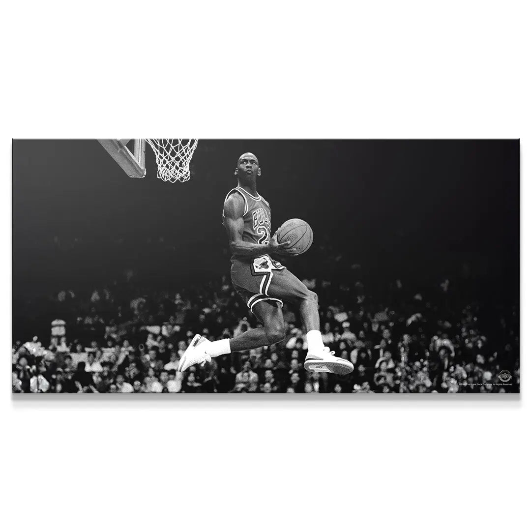 Michael Jordan - Tell Me I Can't (No Quote) - Premium NBA Basketball Canvas Wall Art by MasterPeaceWall