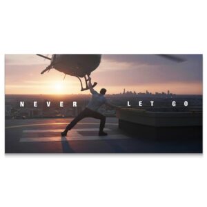 Never Let Go Wall Art Never Let Go