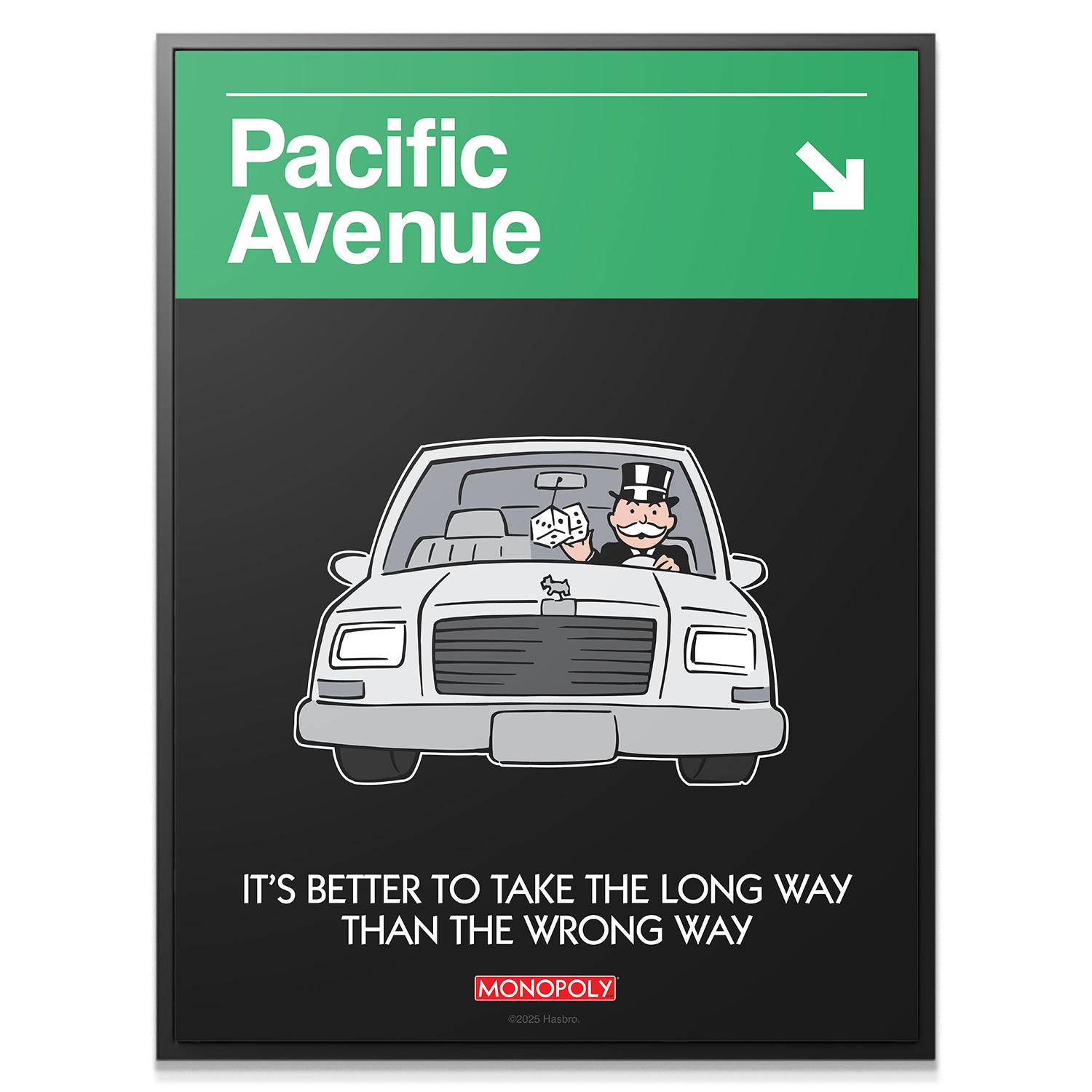 Monopoly - Pacific Ave Sign - Image 2