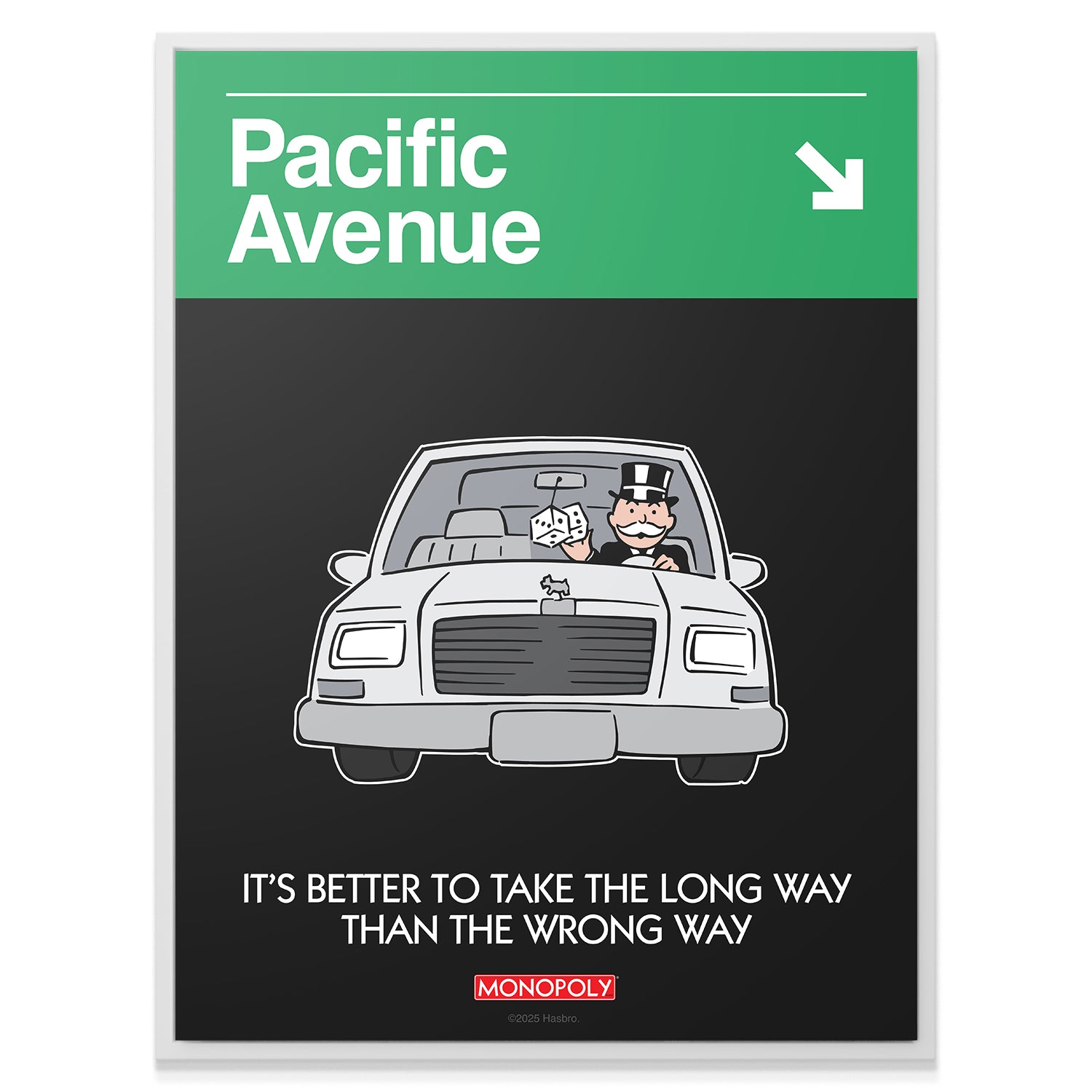 Monopoly - Pacific Ave Sign - Image 3