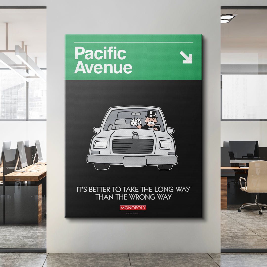 Monopoly - Pacific Ave Sign - Image 4