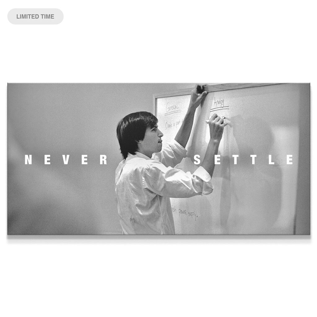 Never Settle (Jobs)