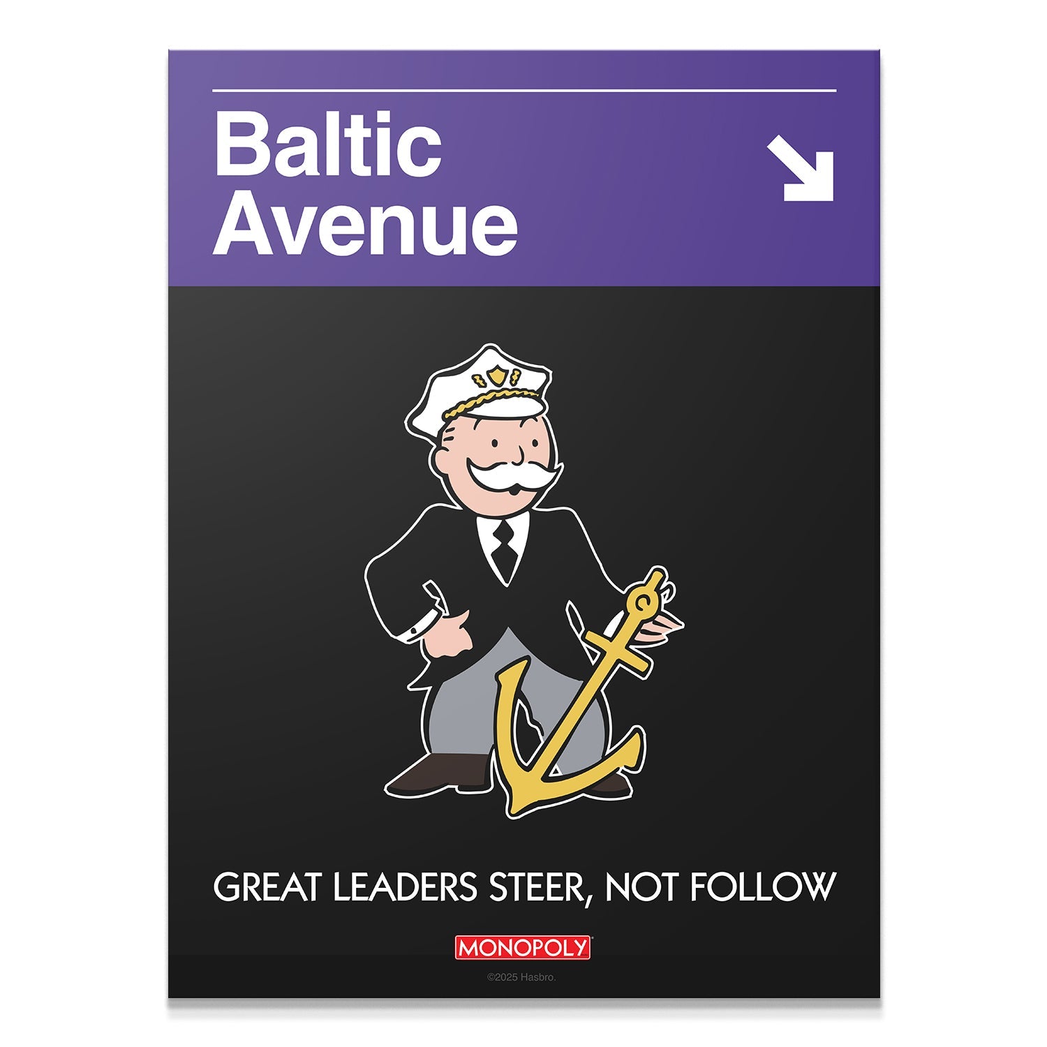 Monopoly - Baltic Ave Sign