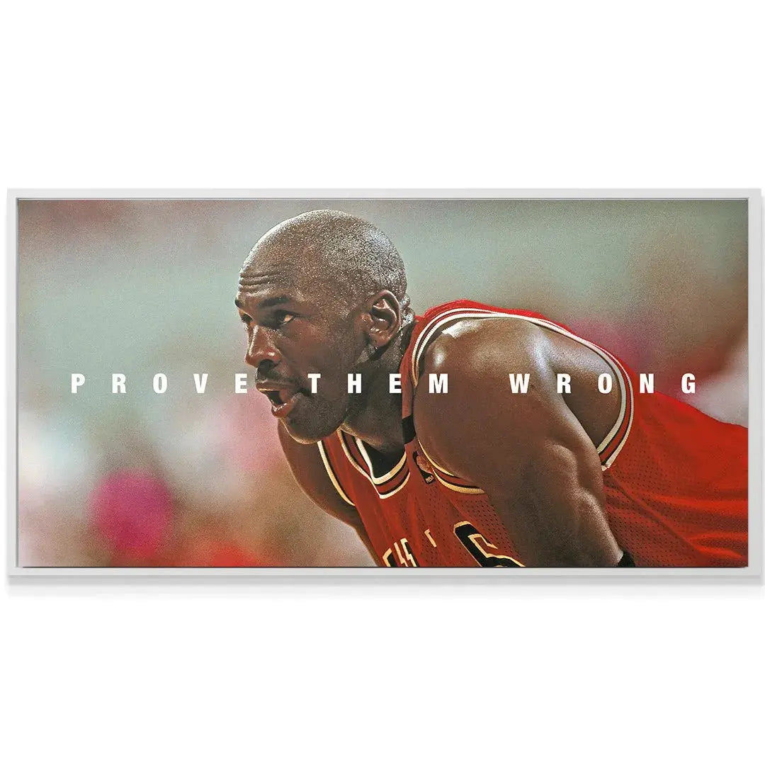 High-resolution depiction of the athlete's muscular shoulder area and determined jawline, reflecting the Michael Jordan - Mindset.