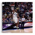 Michael Jordan Washington Wizards Dunk Canvas Wall Art