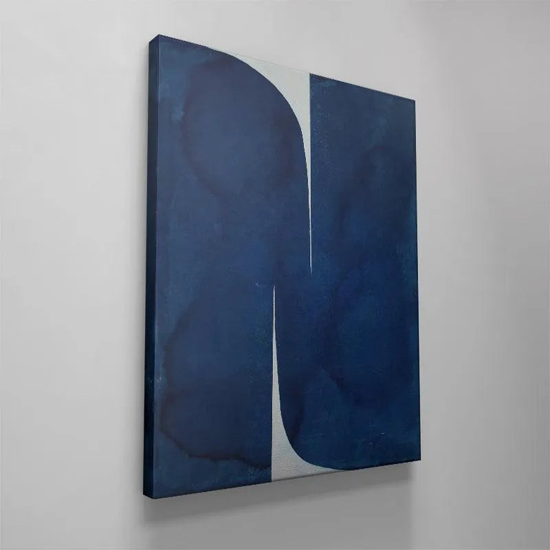 Horizontal crop emphasizing the subtle tonal variation and flow within the Mizuki Blue background.