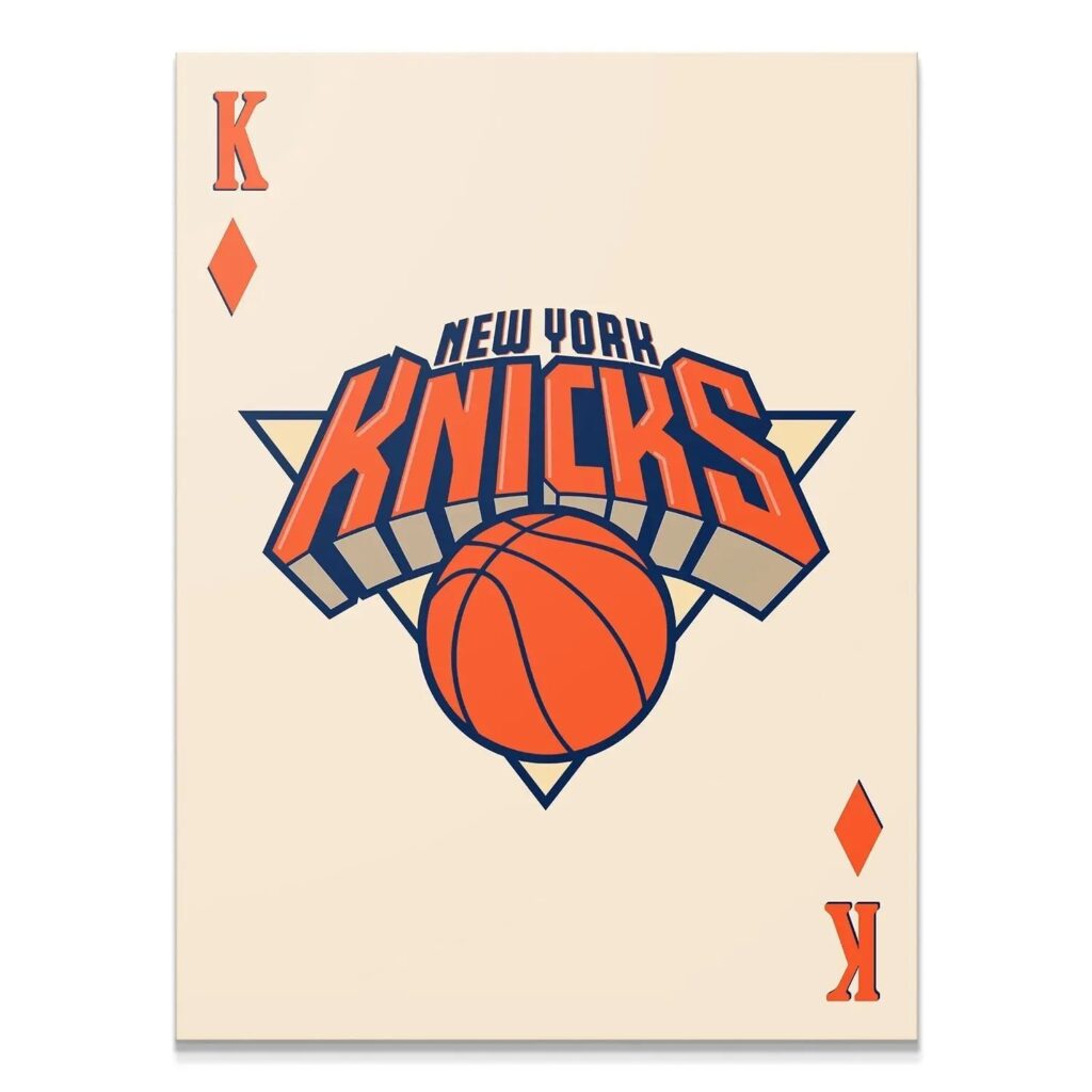 Retro Logo Card - Knicks