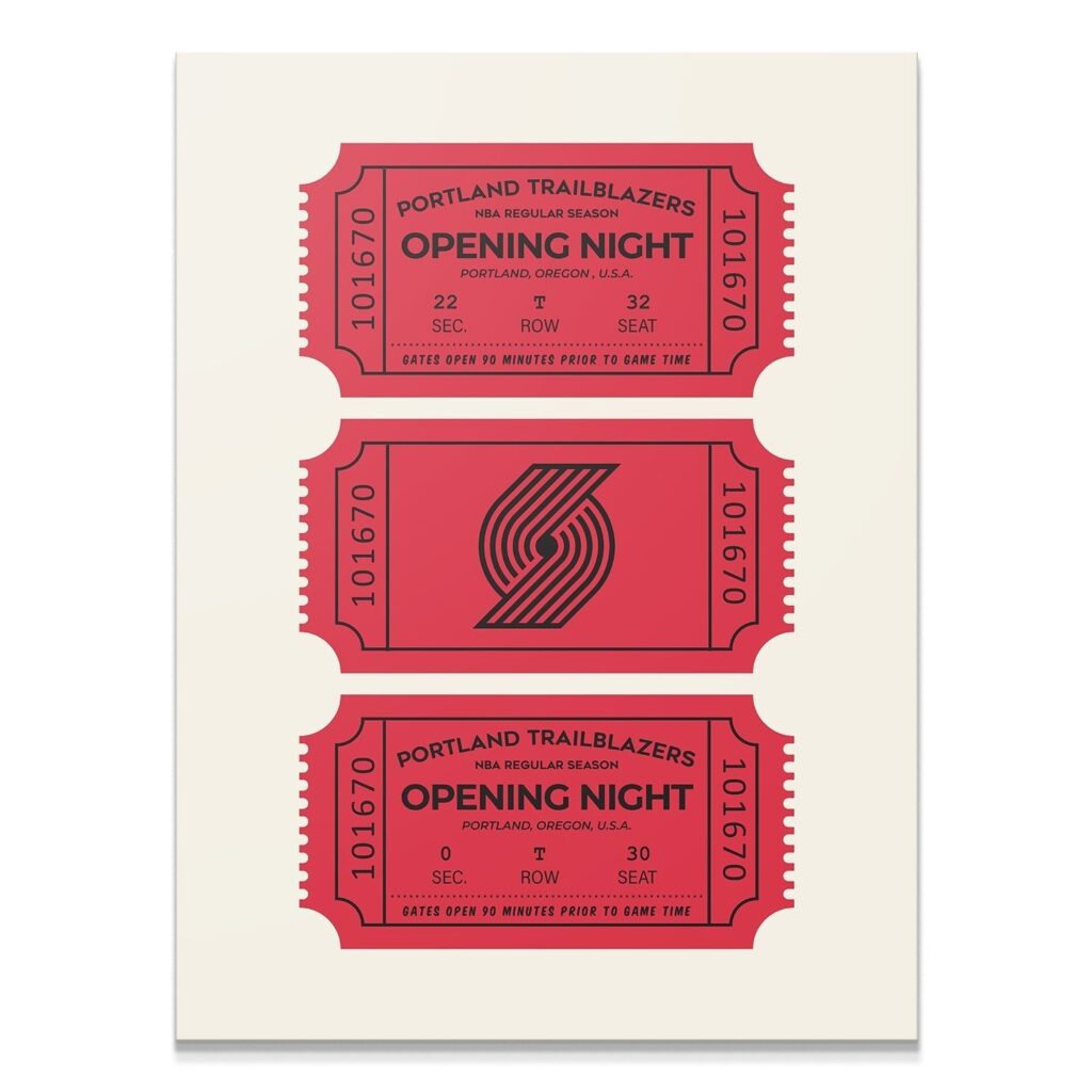 Tickets - Blazers