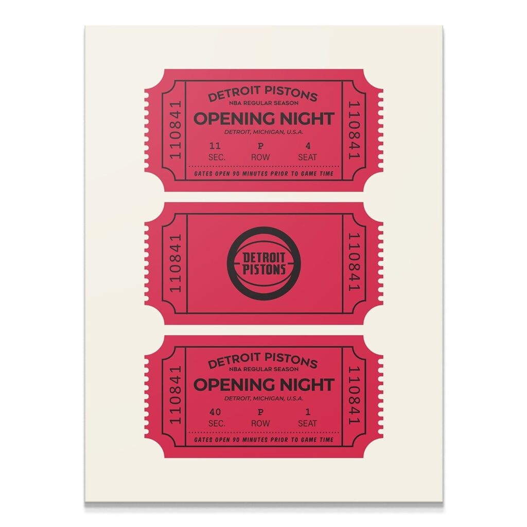 Tickets - Pistons