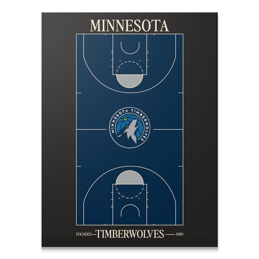 Top Court Design - Timberwolves