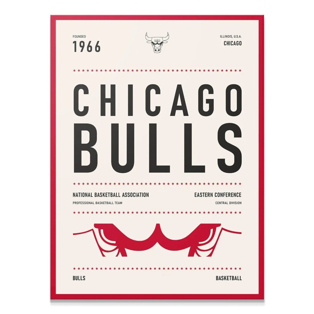 Team Poster - Bulls
