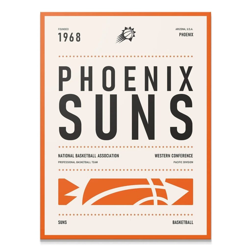 Team Poster - Suns