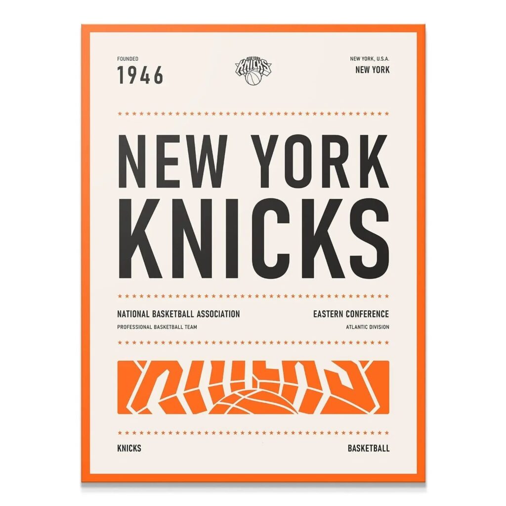 Team Poster - Knicks