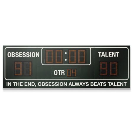 Obsession Beats Talent