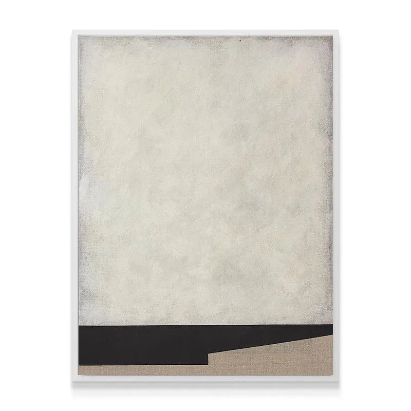 Angled shot of Raw No. 5 showing the canvas edges and depth of the frame.