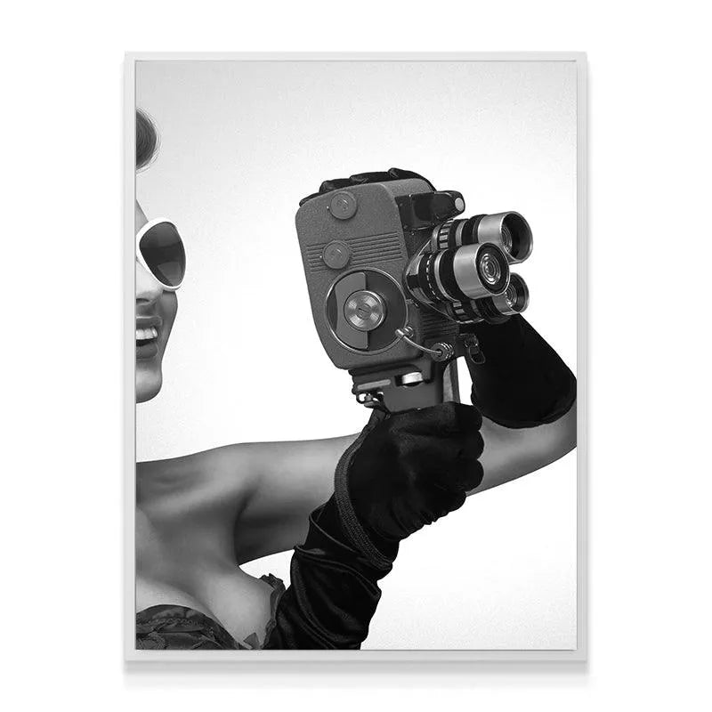 Detailed texture of the long satin opera gloves worn by the figure in the Red Carpet Premier image.