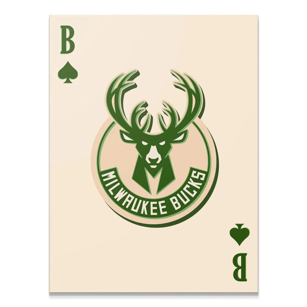 Retro Logo Card - Bucks