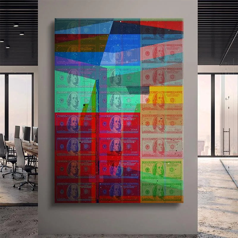 Shattered Wealth canvas 15